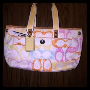 Authentic coach purse
